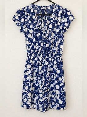 Kimchi Blue Blue and White Floral Casual Kids Dress